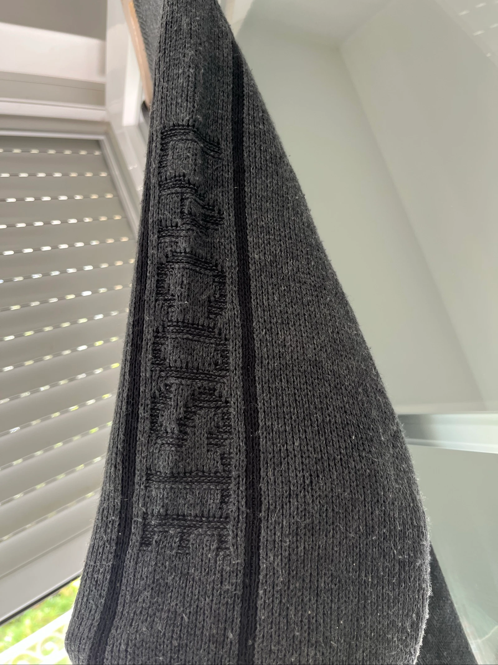 Pull vintage Lacoste homme gris taille l  – photo 4